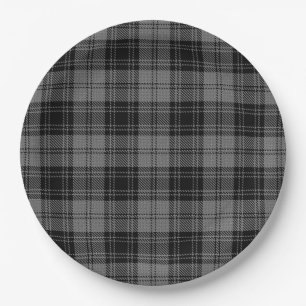 Douglas grey Tartan Papieren Bordje