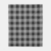 Douglas grijs plaid fleece deken (Voorkant)