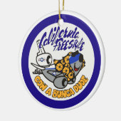 Douglas KC-10 Extender California Freestyle Keramisch Ornament (Links)