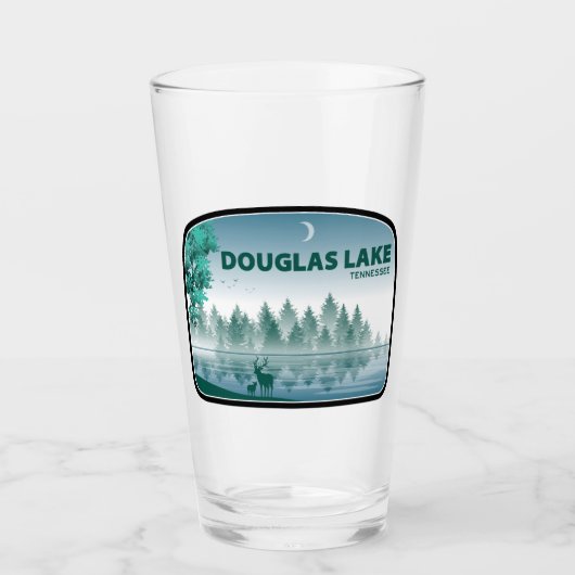 Douglas Lake Tennessee Deer Glas (Voorkant)
