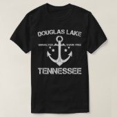 DOUGLAS LAKE TENNESSEE Funny Vist Camping Summe T-shirt (Design voorkant)