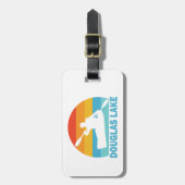 Douglas Lake Tennessee Kayak Bagagelabel (Voorkant verticaal)