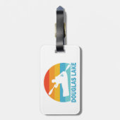 Douglas Lake Tennessee Kayak Bagagelabel (Achterkant verticaal)