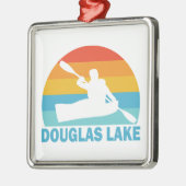 Douglas Lake Tennessee Kayak Metalen Ornament (Links)