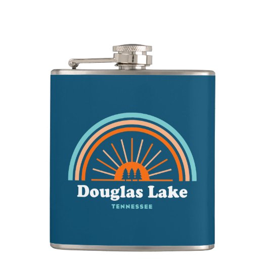 Douglas Lake Tennessee Rainbow Heupfles (Voorkant)