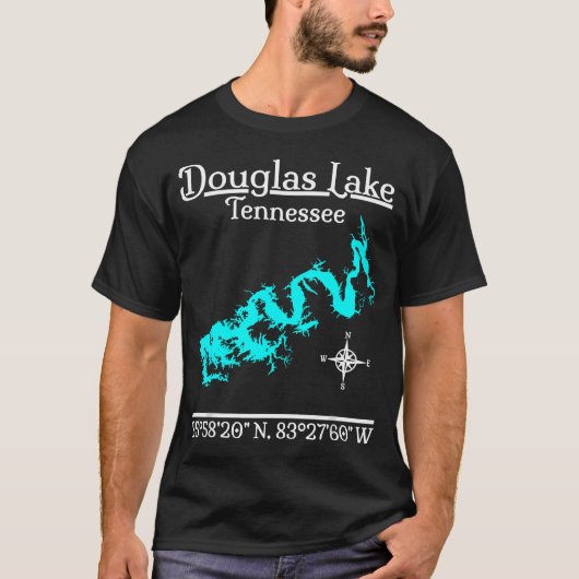 Douglas Lake Tennessee T-shirt (Voorkant)