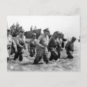 Douglas MacArthur landt op Leyte Philippine Island Briefkaart (Voorkant)