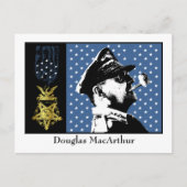 Douglas MacArthur - Medal of Honor Winner Briefkaart (Voorkant)