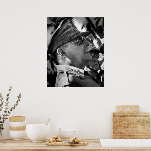 Douglas MacArthur Poster (Keuken)