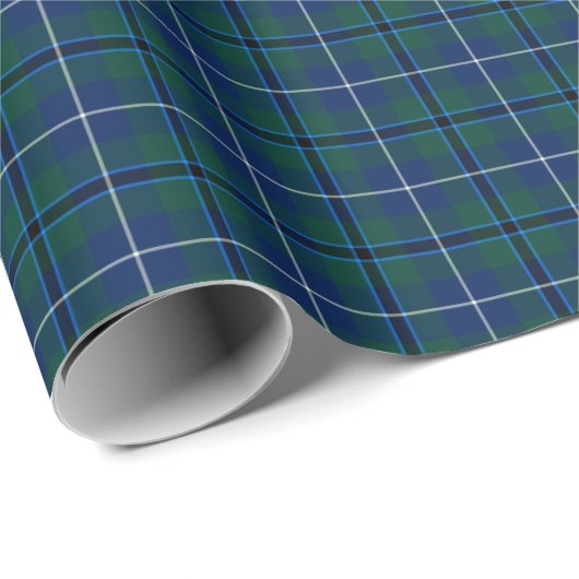 Douglas Modern Clan Tartan Cadeaupapier (Rol Hoek)