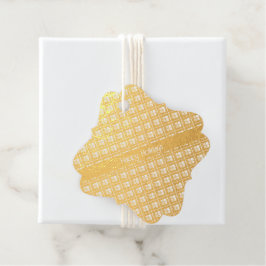 Douglas Modern Original Scottish Tartan Bedankjes Labels