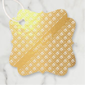 Douglas Modern Original Scottish Tartan Bedankjes Labels (Voorkant)