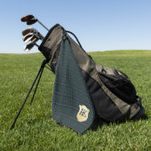 Douglas Modern Original Scottish Tartan Golfhanddoek (Groen)
