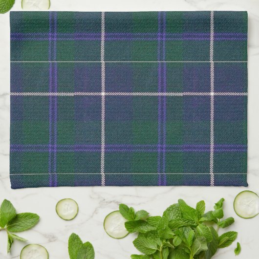 Douglas Modern Tartan Pset Hand Towel Theedoek (Gevouwen)
