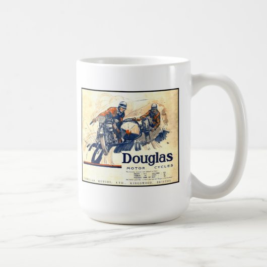 Douglas  Motorcycles Koffiemok (Rechts)