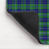 Douglas Officiële Tartan met monogram / initialen Muismat (Hoek)