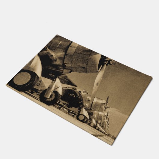 Douglas SBD Dauntless Bomber Planes uit de Tweede  Deurmat (Schuin)