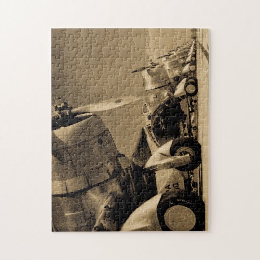 Douglas SBD Dauntless Bomber Planes uit de Tweede Legpuzzel (Verticaal)