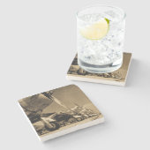 Douglas SBD Dauntless Bomber Planes uit de Tweede  Stenen Onderzetter (Zijkant)