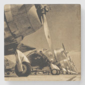 Douglas SBD Dauntless Bomber Planes uit de Tweede Stenen Onderzetter (Voorkant)