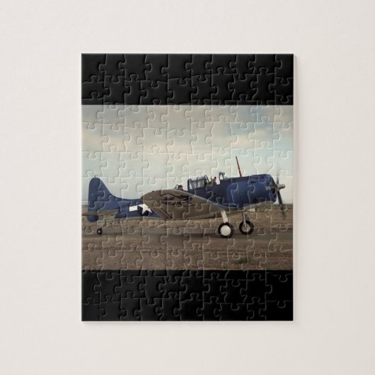 Douglas, SBD Dauntless,_Classic Aviation Legpuzzel (Verticaal)