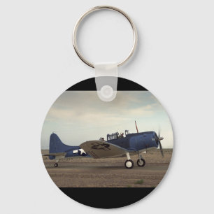 Douglas, SBD Dauntless,_Classic Aviation Sleutelhanger