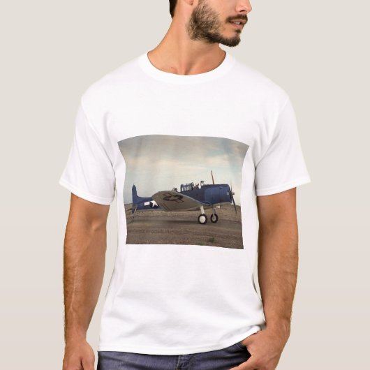 Douglas, SBD Dauntless,_Classic Aviation T-shirt (Voorkant)