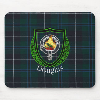 Douglas Schotse Clan Tartan & Crest Muismat