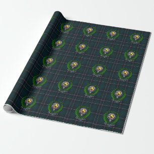 Douglas Schotse Clan Tartan & Wapen Cadeaupapier