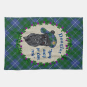 Douglas Scottie Dog Kitchen Towel Theedoek (Horizontaal)
