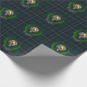 Douglas Scottish Clan Tartan & Crest Cadeaupapier (Hoek)
