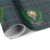 Douglas Scottish Clan Tartan & Crest Cadeaupapier (Rol Hoek)
