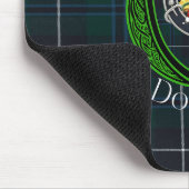 Douglas Scottish Clan Tartan & Crest Muismat (Hoek)