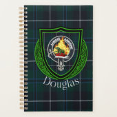 Douglas Scottish Clan Tartan & Crest Planner (Voorkant)