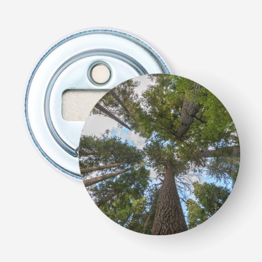 Douglas-sparrenkroon Button Flesopener (Voorkant)