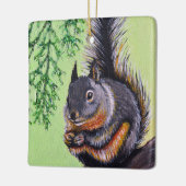 Douglas Squirrel Painting Keramisch Ornament (Links)