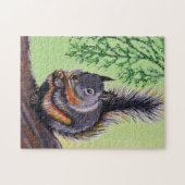 Douglas Squirrel Painting Legpuzzel (Horizontaal)