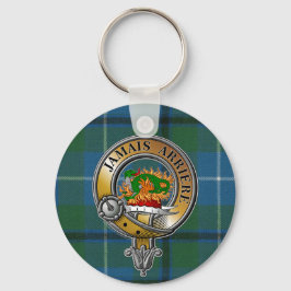 Douglas Tartan & Badge Sleutelhanger