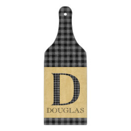 Douglas Tartan Monogram D Snijplank