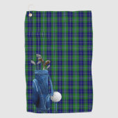 Douglas Tartan Plaid Golfhanddoek (Voorkant)