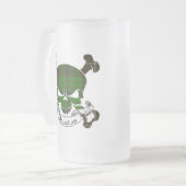 Douglas Tartan Skull Mok (Voorkant links)