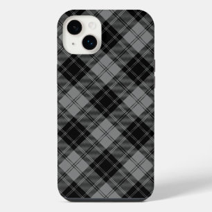 Douglas tartan zwart grijs ruit