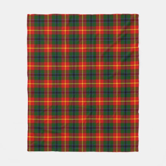 Douglas van Roxburgh Plaid Fleece Deken (Voorkant)