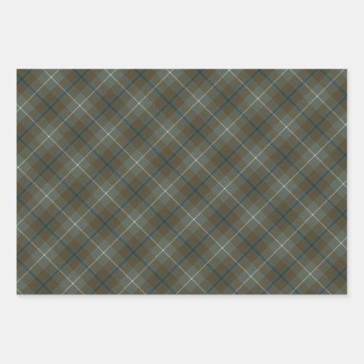 Douglas Weathered Original Scottish Tartan Inpakpapier Vel (Voorkant 2)