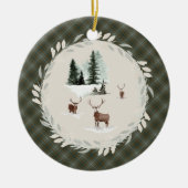 Douglas Weathered Original Scottish Tartan Keramisch Ornament (Voorkant)