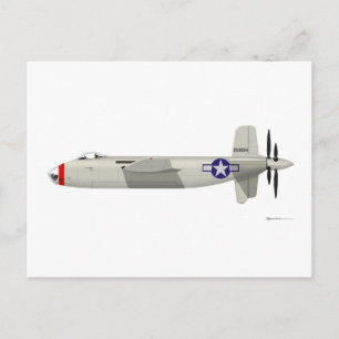 Douglas XB-42 Mixmaster Feestdagenkaart