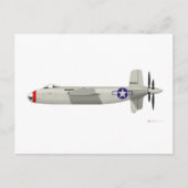 Douglas XB-42 Mixmaster Feestdagenkaart (Voorkant)