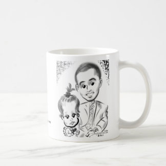 Douglaston Christening Caricatures 2014b Koffiemok