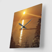 Doug's boot vierkante klok (Hoek)