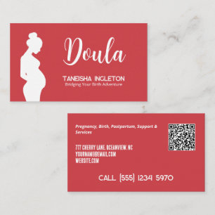 Doula Aangepaste QR Visitekaartje